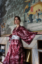 Carica l&#39;immagine nel visualizzatore di Gallery, REGINA Kimono lungo seta
